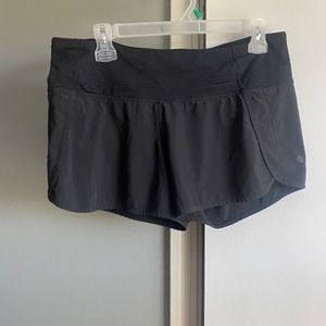 Lululemon workout shorts (black size 8)